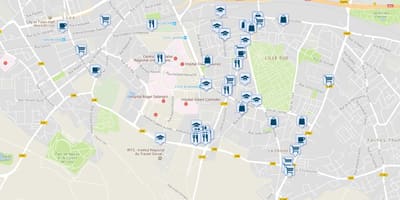 नक्शे के लिले स्टोर
